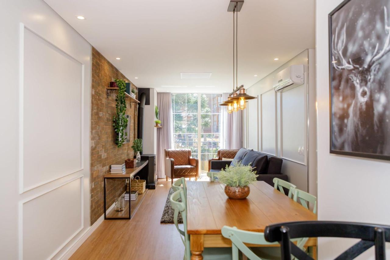 Novo Maravilhoso Apartamento No Centro - Gramado公寓 外观 照片